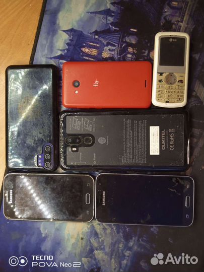 Телефоны на запчасти или под восстановление