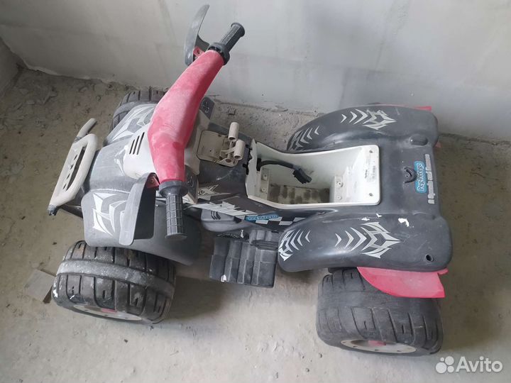 Детский электро квадроцикл peg perego