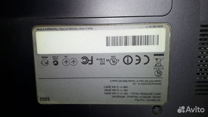 Samsung np535u4c