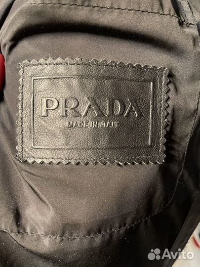 Кожаная куртка Prada оригинал Италия