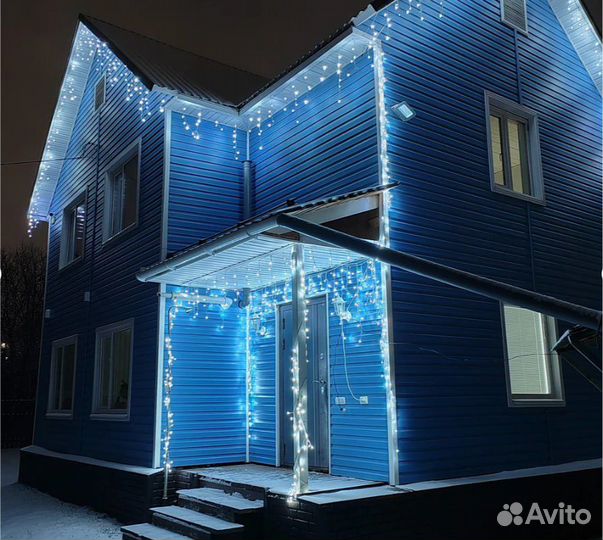 Гирлянда уличная Бахрома 50 м