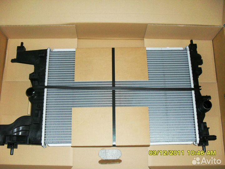 Радиатор охлаждения двигателя Opel / Chevrolet