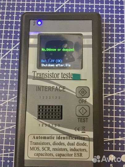 Многоцелевой тестер транзисторов