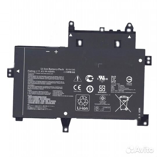 B31N1345 Asus TP500LN 11,4v 48Wh черный