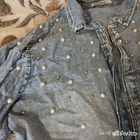 Джинсовая рубашка