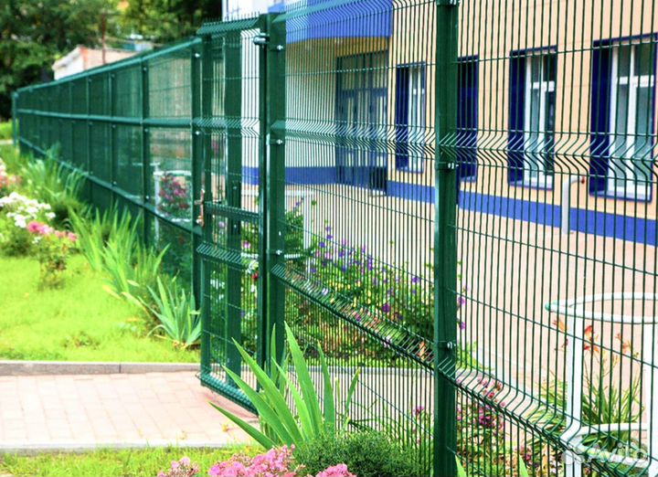 Забор из 3D сетки Под Ключ + Доставка