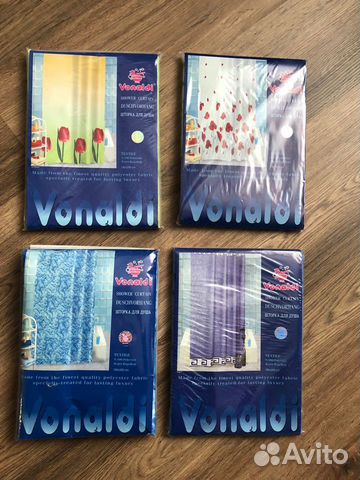 Новая шторка для ванной