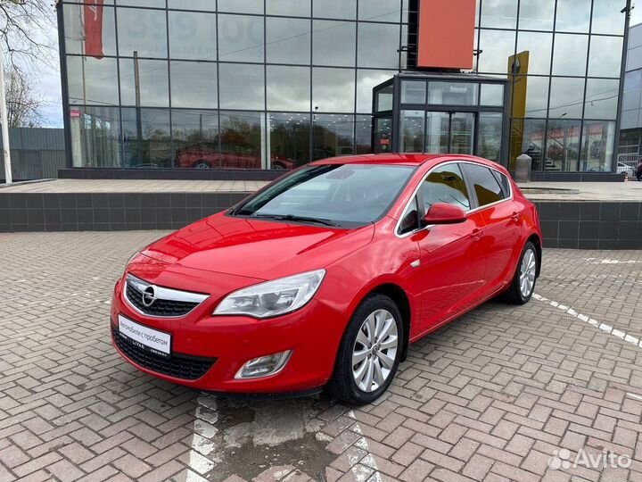 Opel Astra 1.6 AT, 2012, 161 000 км