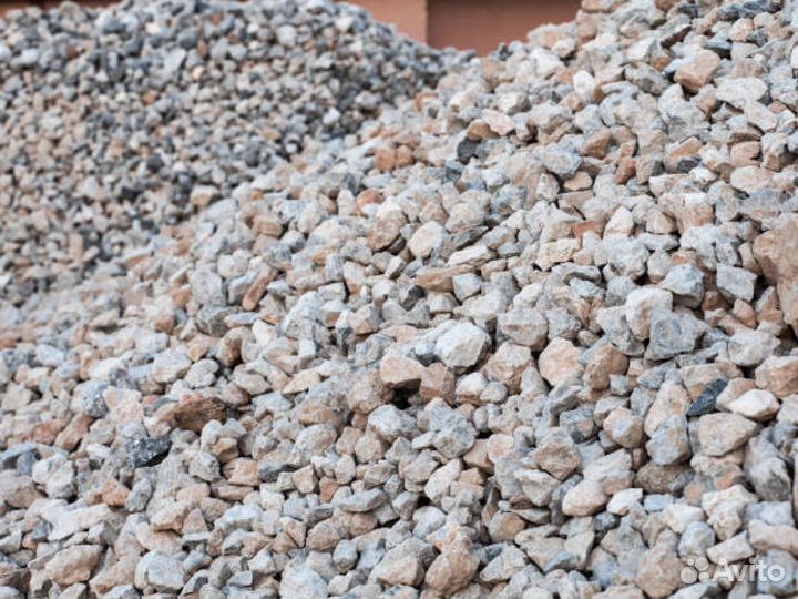 Щебень гранитный. В наличии. Пречистое