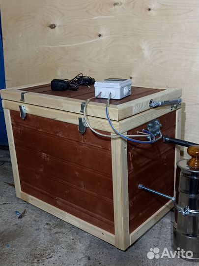 Коптильня холодного копчения с электростатикой