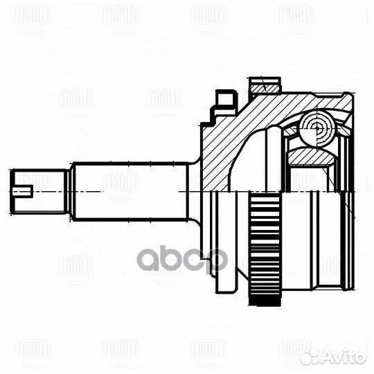 ШРУС для а/м Лада 21214 с ABS н/о (наруж.) (GO