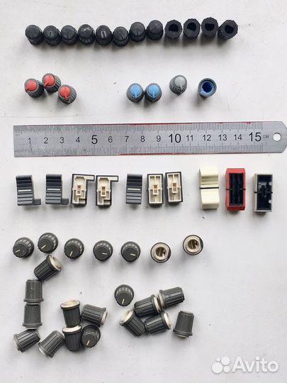 Ручки для потенциометров и фейдеров