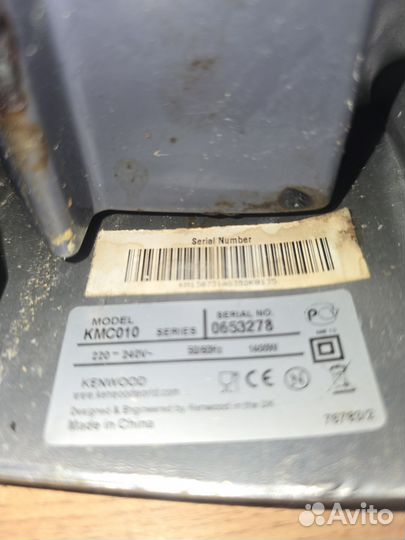 Kenwood chef titanium моторный блок без насадок