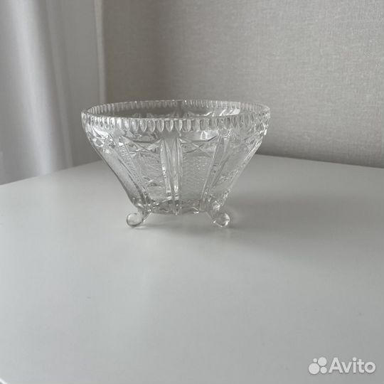 Хрустальная ваза