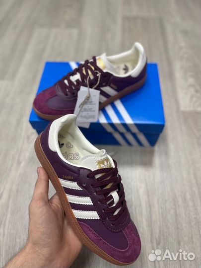 Кеды adidas Originals Samba OG burgundy