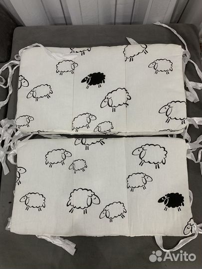 Бортики в кроватку 120 60