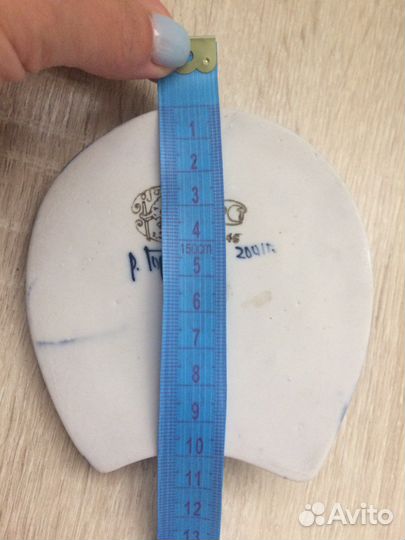 Подкова панно, оберег Гжель