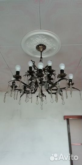 Бронза люстра СССР
