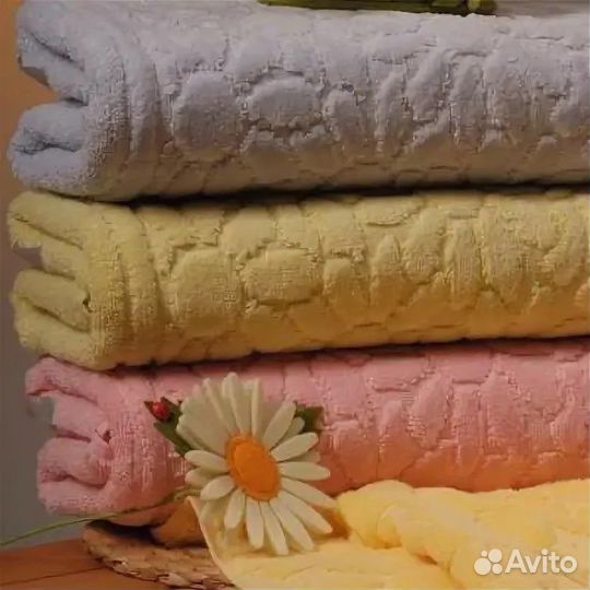 Махровые полотенца новые