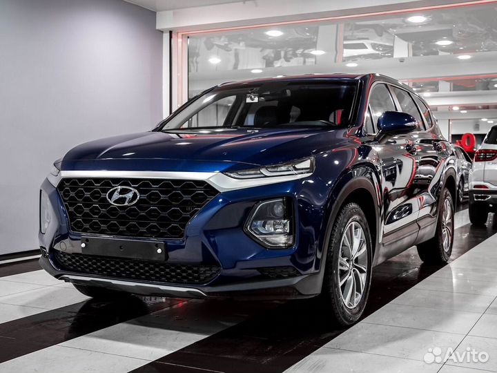 Hyundai Santa Fe 2.0 AT, 2018, 134 430 км