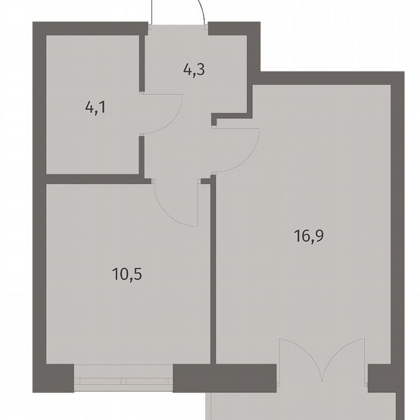 1-к. квартира, 37,2 м², 7/11 эт.