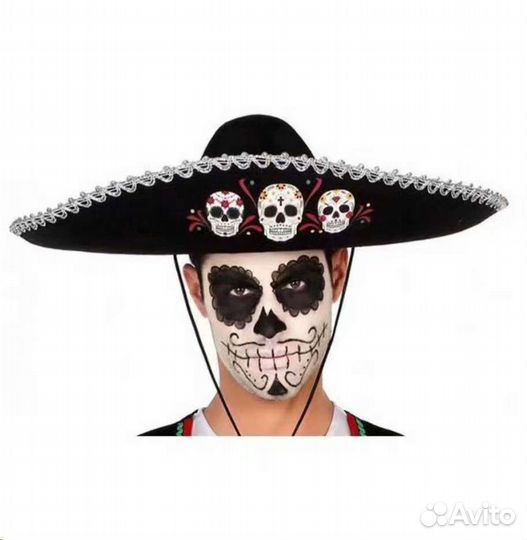 Шляпа Сомбреро. Костюм Мексика