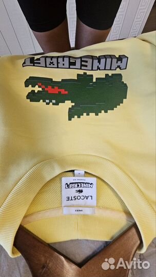 Свитшот lacoste Minecraft M