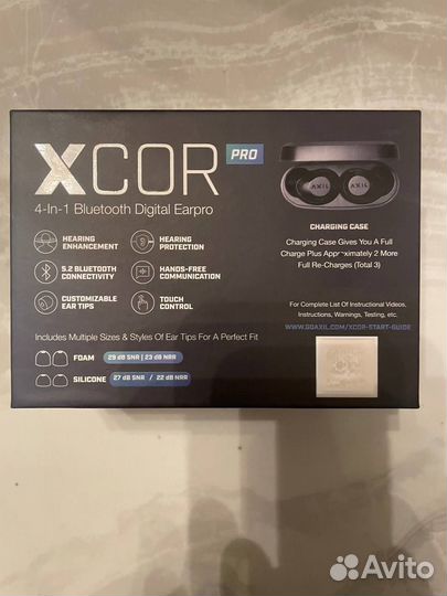 Беспроводные защитные наушники Axil xcor Pro