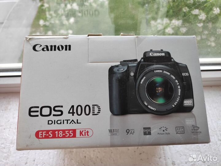 Зеркальный фотоаппарат canon еos 400d