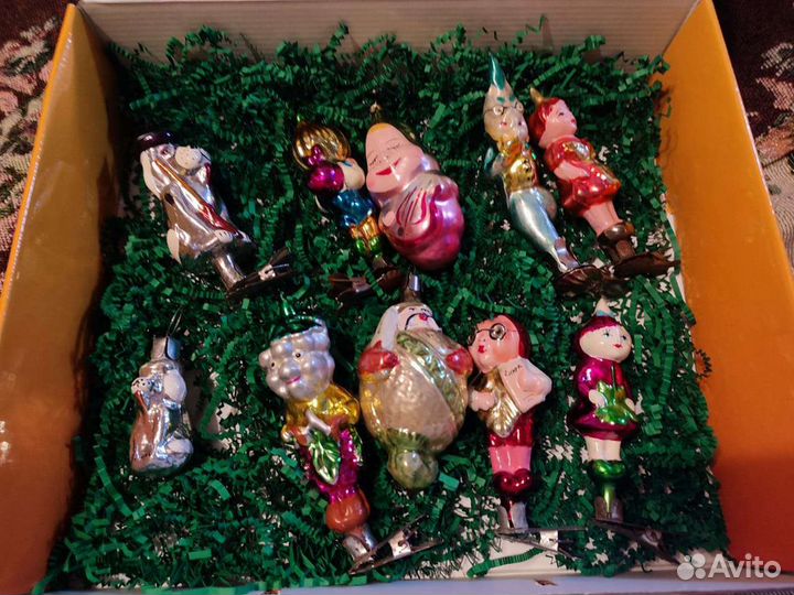 Ёлочные игрушки СССР