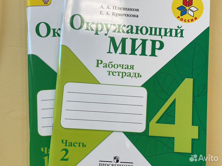 Рабочая тетрадь окружающий мир 4 класс