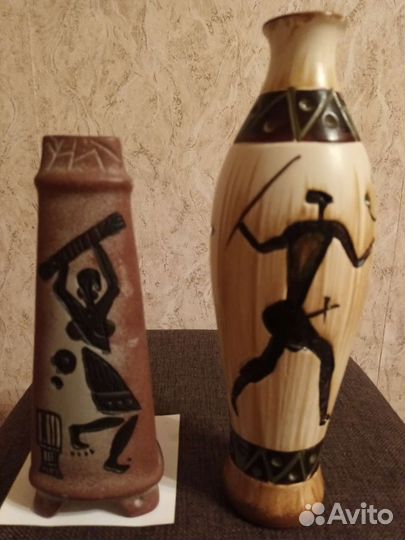 Ваза.Африка.Оттуда.Керама.Шикарна