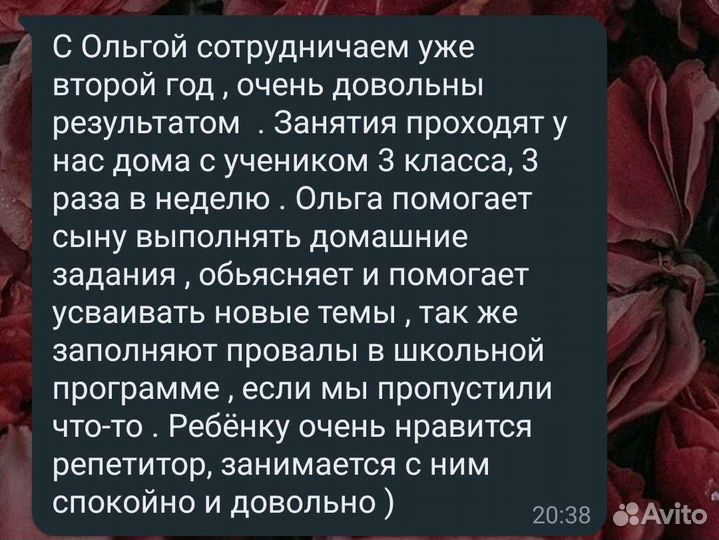 Репетитор начальных классов