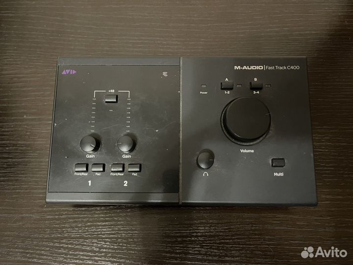 Звуковая карта m-audio fast track c400
