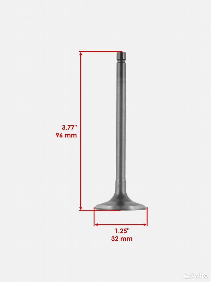 Yamaha YFM700K 19-22 клапан выпускной