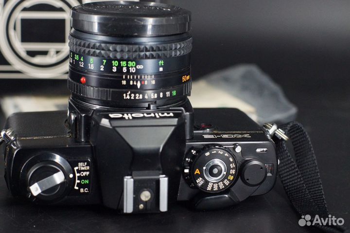 Minolta XG-E + 50 1.4