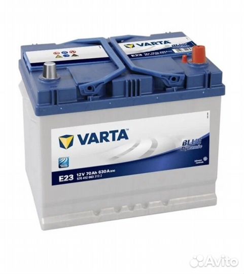 Аккумулятор Varta E23 Blue Dynamic