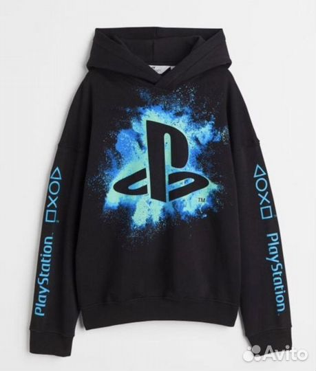 H&M Play Station oversize худи д/подростка 170