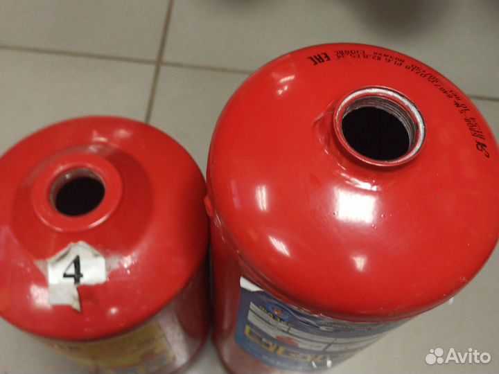 Баллоны огнетушителей пустые