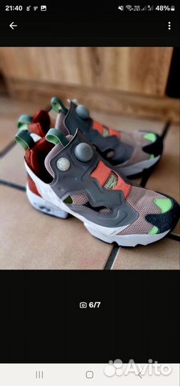 Reebok insta pump женские