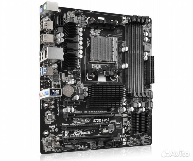 Продам нерабочую мат. плату ASRock 970M Pro3