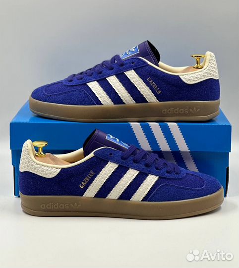 Кроссовки adidas gazelle синие