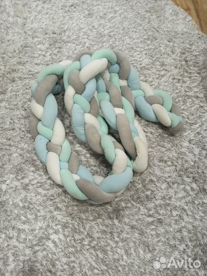 Бортик косичка