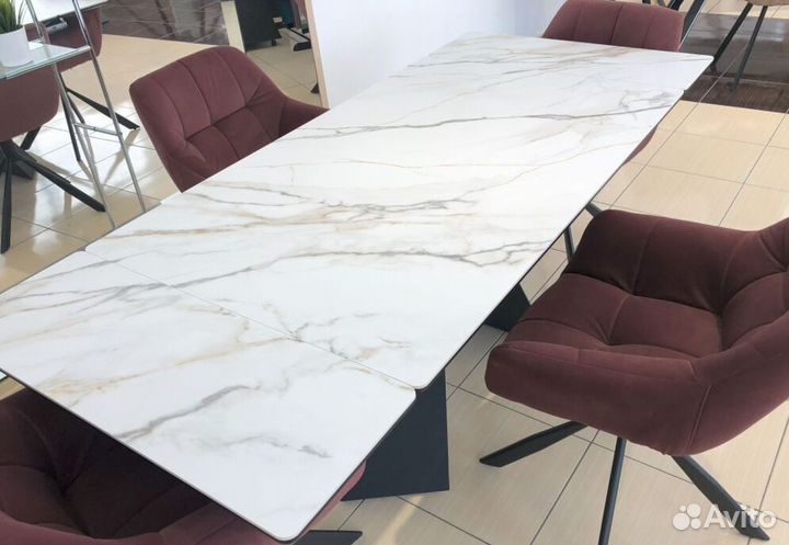 Стол из керамогранита раздвижной SKR-22461