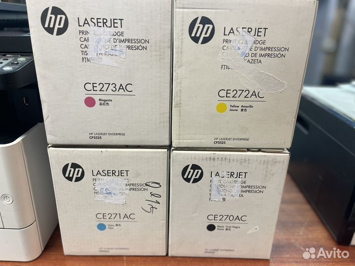 Комплект картриджей HP 650A (CE270/273)