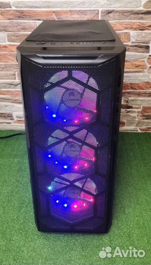 Игровой компьютер Xeon 6 ядер/Rx 580 8Гб/ssd/16ram