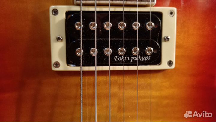 Электрогитара harley benton sc custom ii