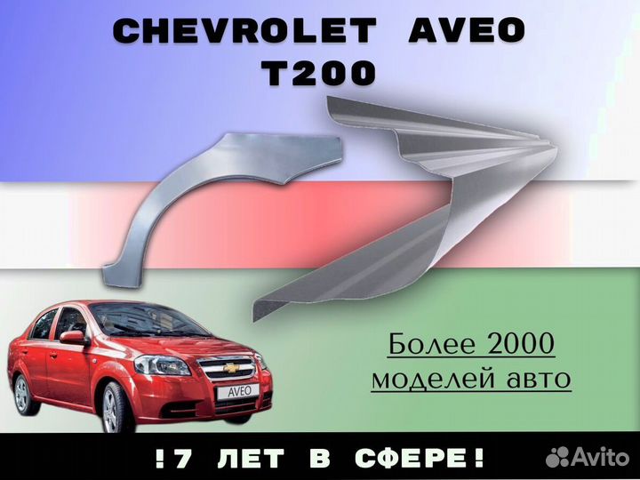 Ремкомплект порогов Geely MK