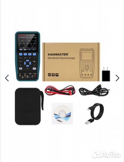 Осциллограф Мультиметр 2в1 Hanmatek HO52, 2 Канал
