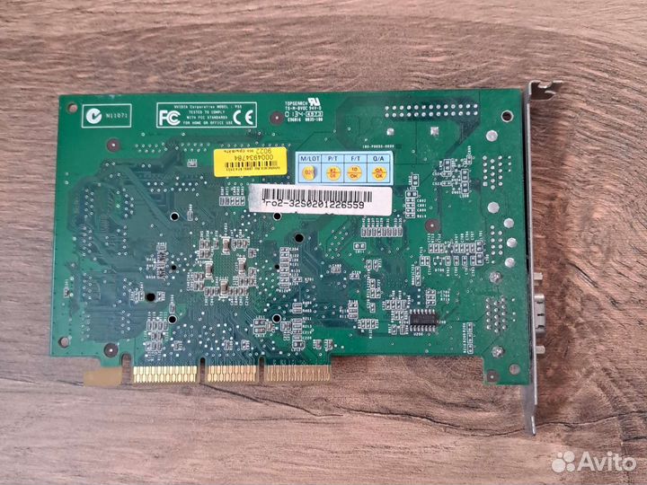 Видеокарта MSI-8835 MX-400 32M AGP